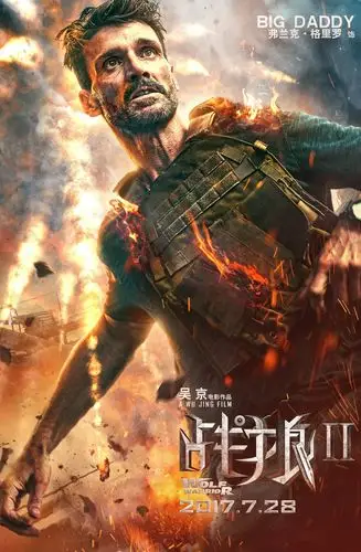 吴京战狼2电影海报