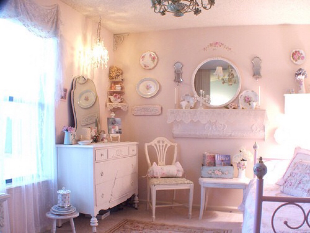 少女心房间装修°少女系|少女风格|卧室甜度一百分甜甜软软的软妹