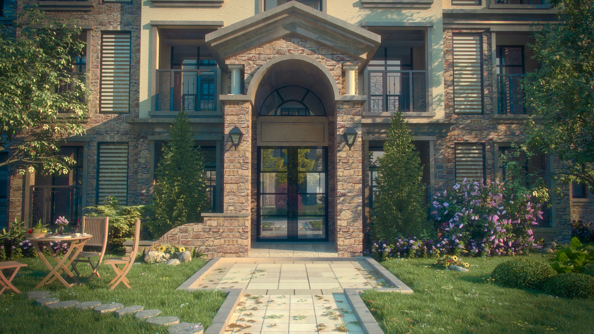 【地产动画】建筑漫游三维演示房地产全景动画3d动画ipd交互