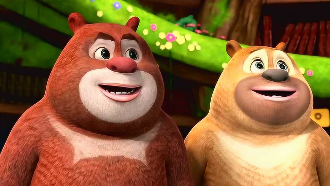 熊熊乐园:熊大说海螺里有小星星的悄悄话,还有太阳公公