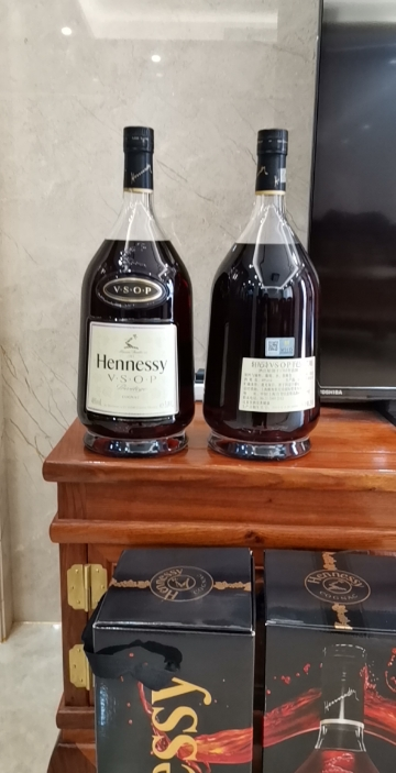 树行 轩尼诗vsop3000ml hennessy干邑白兰地 法国原装进口洋酒晒单图