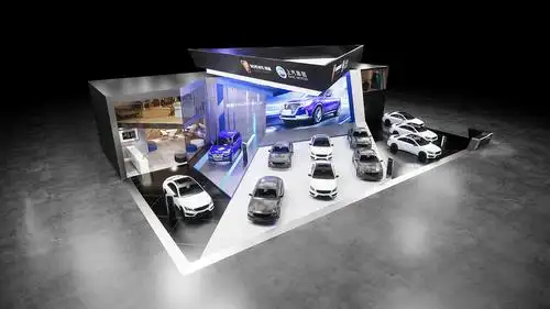 车展设计/上汽荣威/科技未来感/创意互动/新车发布会