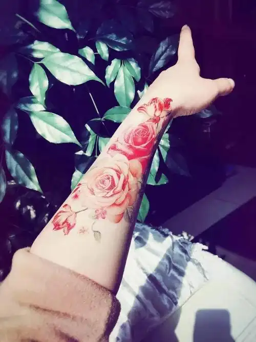 小半臂纹身贴,具体尺寸看详情页