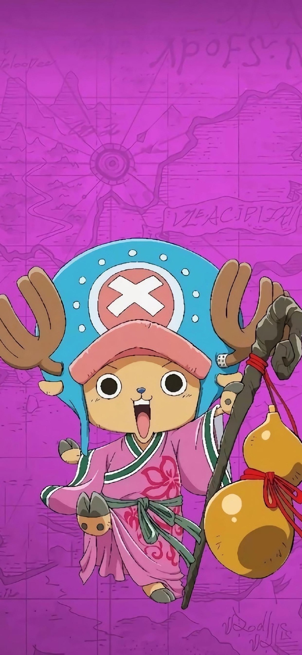 海贼王动漫人物插画高清手机壁纸