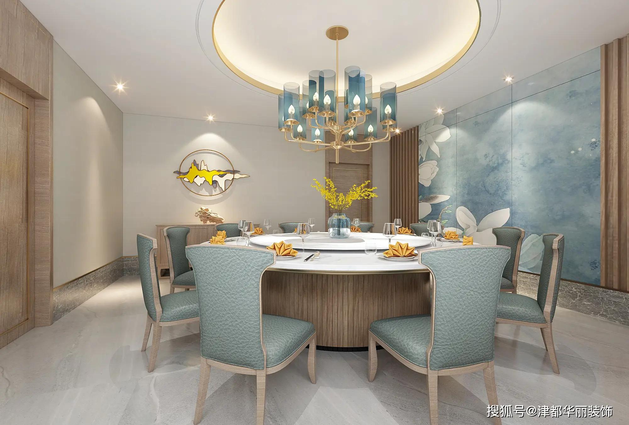 银川装修公司|银川餐厅装修设计效果图