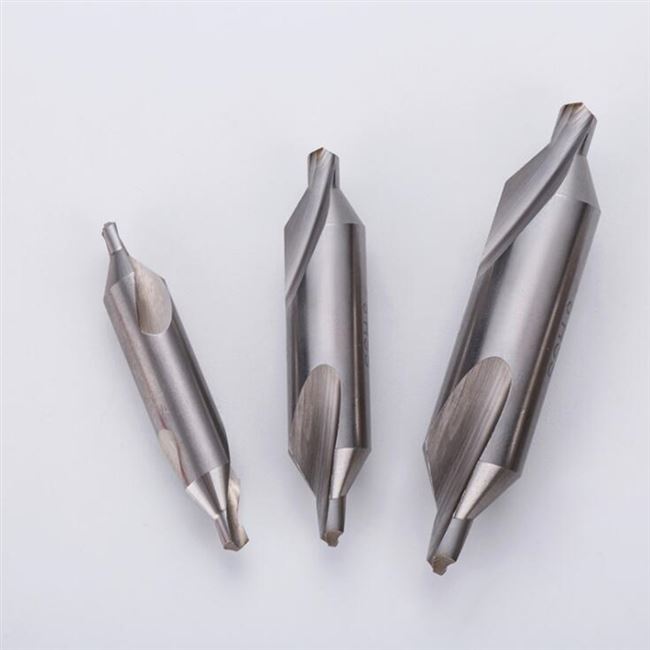 中心带护螺旋全磨钻头中心钻