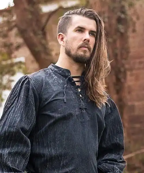 想要留一款长发造型的男生,可以来参考一下这几款长发发型,时尚帅气的