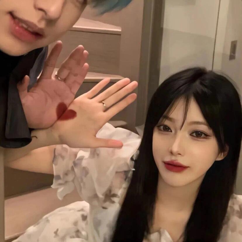 真人高颜值情侣头像