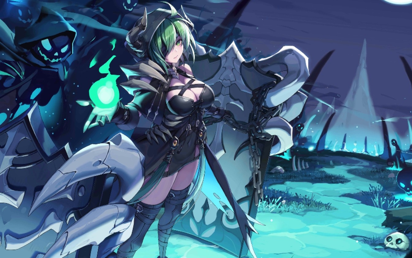 《300大作战》阿库玛龙傲天皮肤亡魂使者皮肤特效 好大√ 好刺激√好