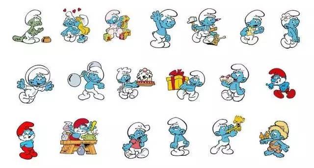 从小看到大的蓝精灵 原来只是个配角