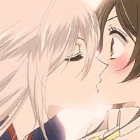 名:牵扯不清的暧昧//动漫亲嘴动态头像,唯美可爱