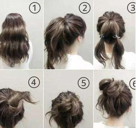 丸子头怎么扎好看呢?原来丸子头都是这样扎的