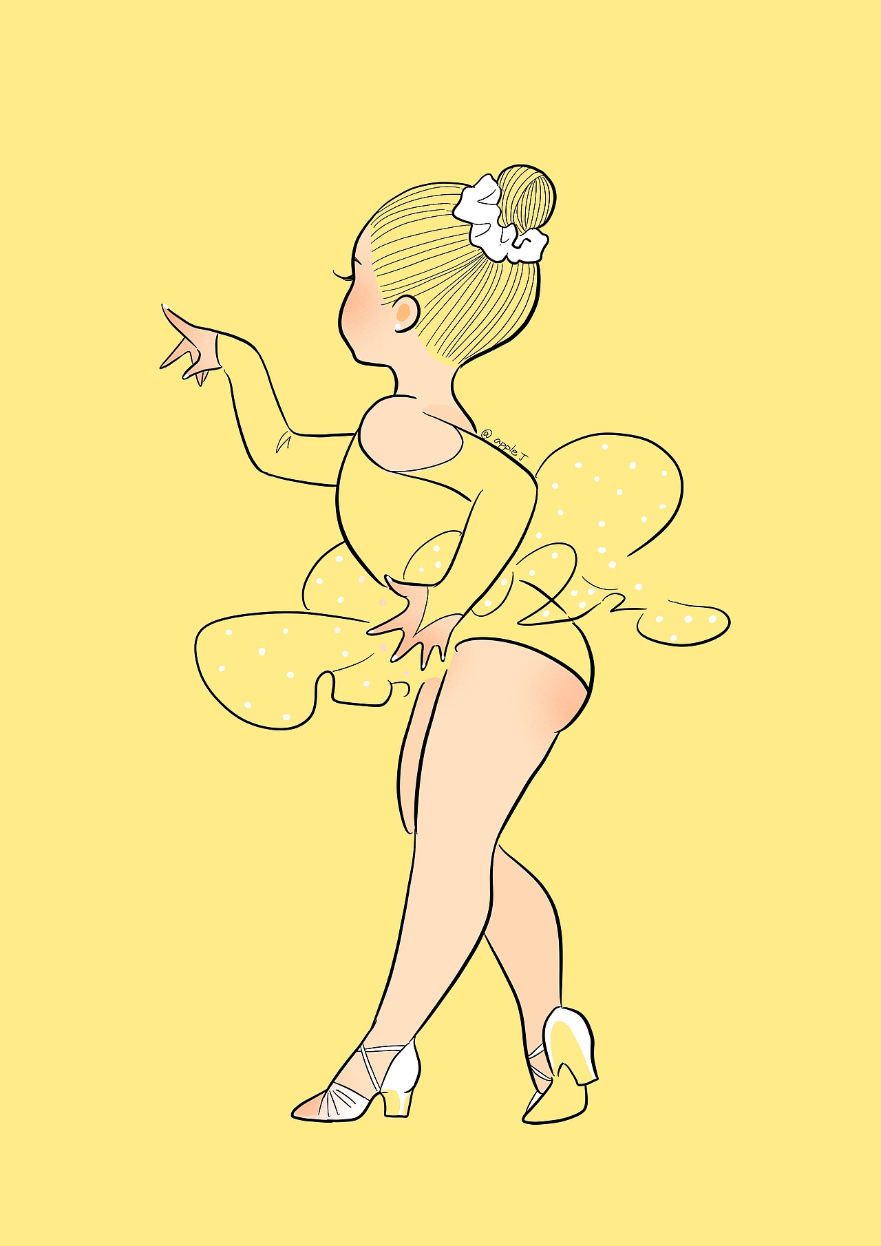 原创/ 拉丁舞肉肉女孩