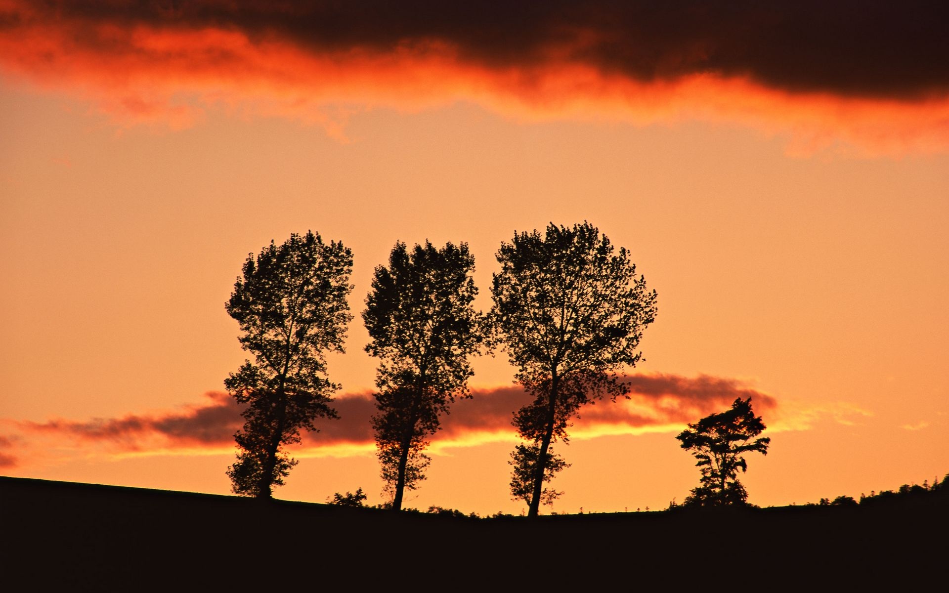 黄昏绚丽晚霞美景