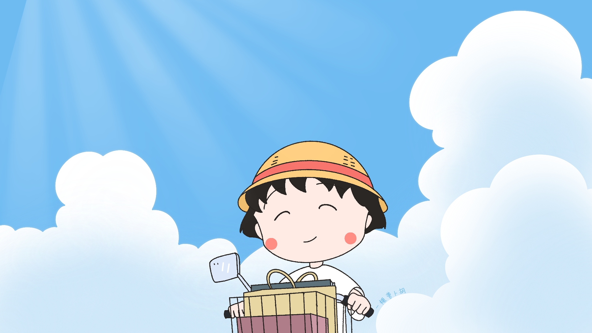 [壁纸随缘更新系列2]樱桃小丸子系列壁纸