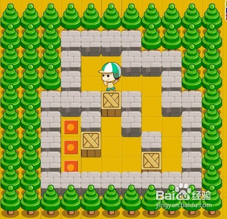 可爱推箱子第三关