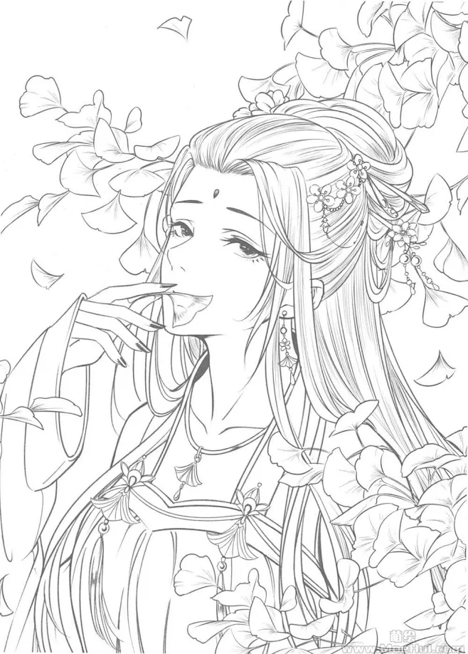 新手练习线稿古风线稿集iii43p