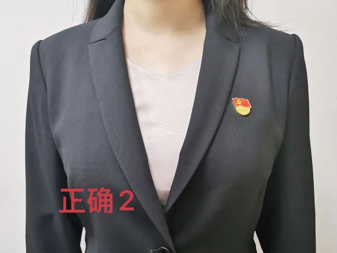 市中医党史学习教育如何正确佩戴党员徽章
