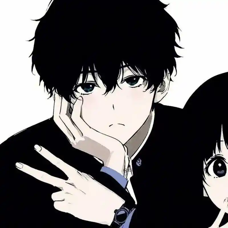 动漫情头 #二次元头像 - 抖音