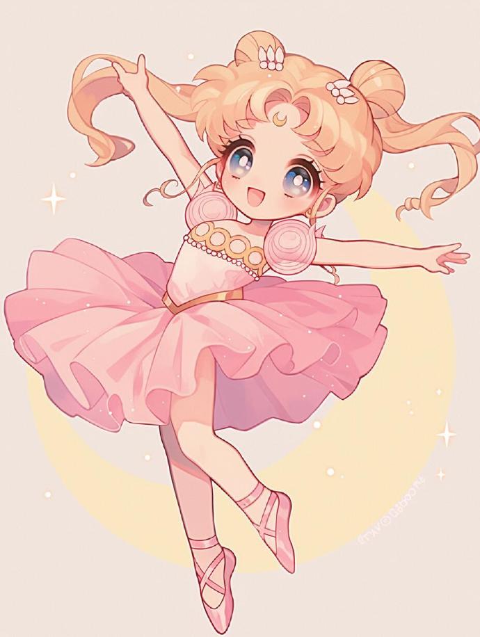 动漫壁纸#早安今日动漫壁纸推荐"爱和正义的水兵服美少女水冰月我