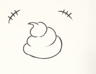 屎简笔画超萌可爱小东西简笔画cissy学画画简笔画简笔画拉大便幼儿拉