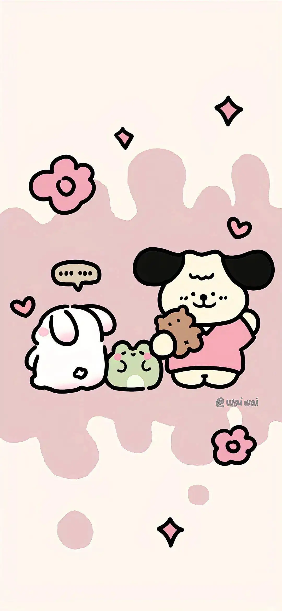 壁纸| 可爱少女心 锁屏壁纸_loveeee