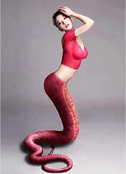 半蛇人美女图片大全欣赏
