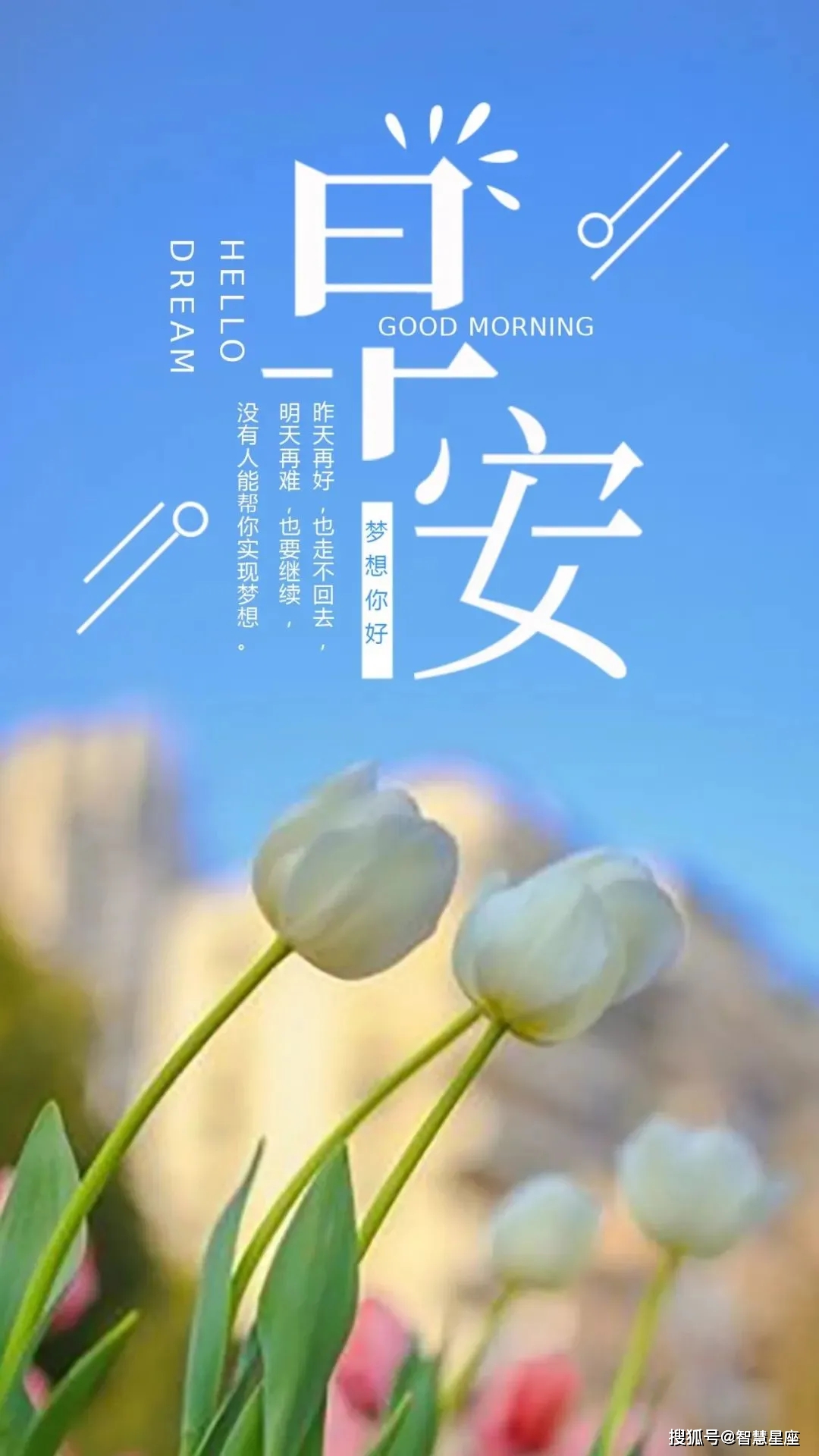 2021牛年很好看早安祝福图片微信带字每天问候朋友的祝福暖心话语