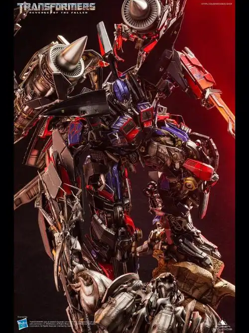 queenstudios天火擎天柱vs威震天雕像公布