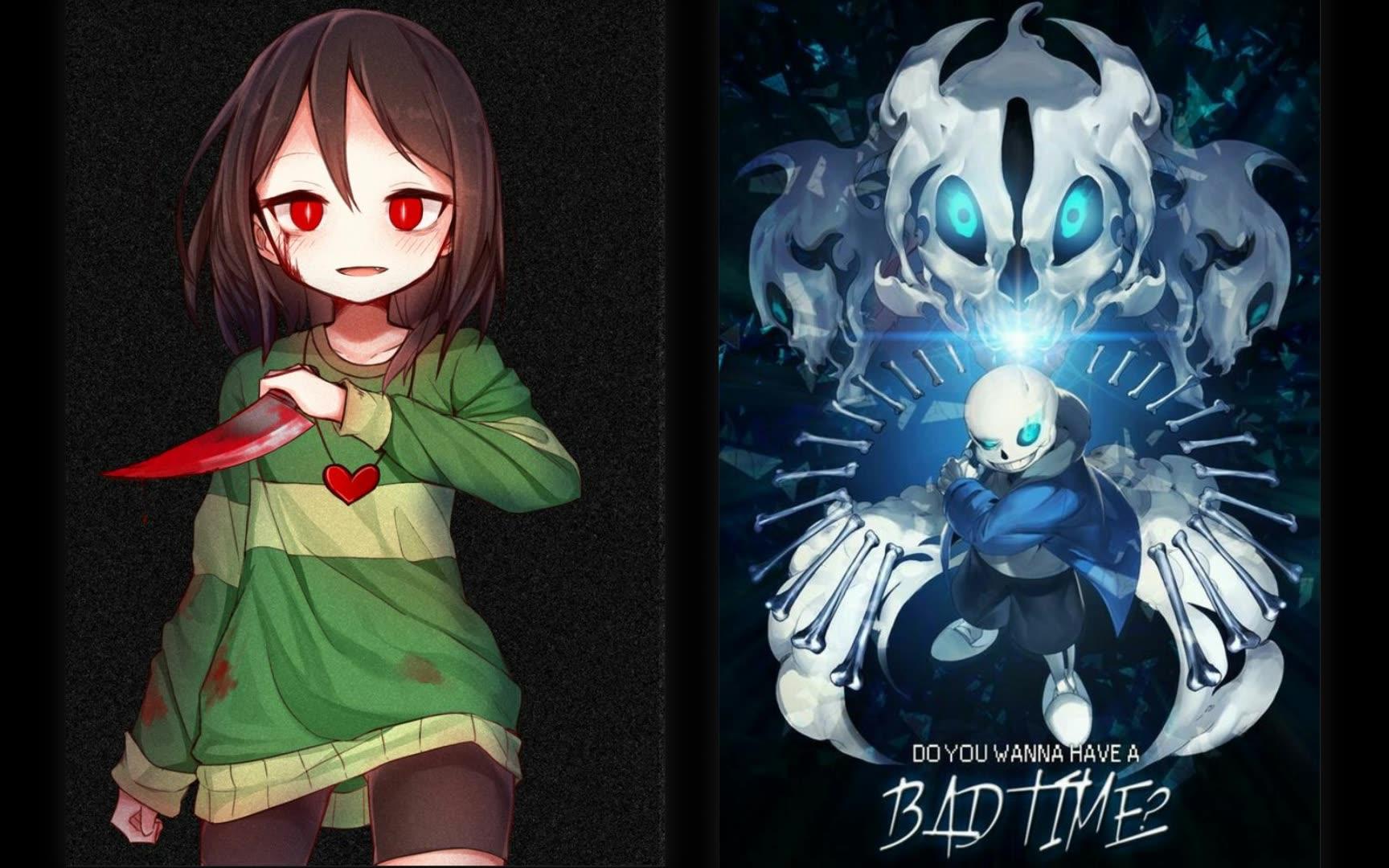 stronger than you(sans与chara)