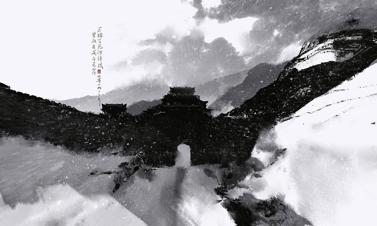 有那些古风黑白色的壁纸