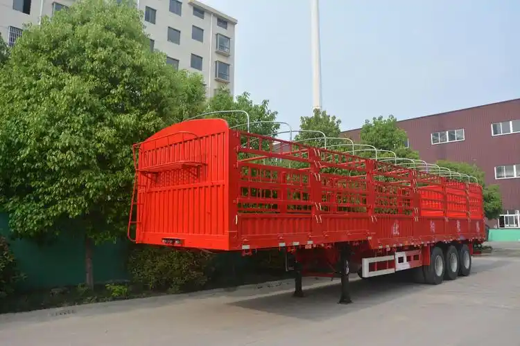 13米仓栅式半挂车仓栏高栏轻量化高强钢欧阳聚德