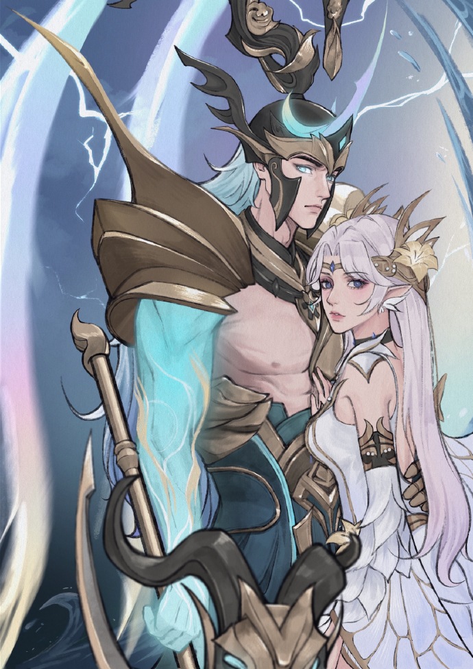 吕布##貂蝉##情侣头像##超话游新春##超话创作官