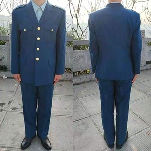 正品05式空夏常服套装全衬内里库存老87款西装干部春秋服演出收藏