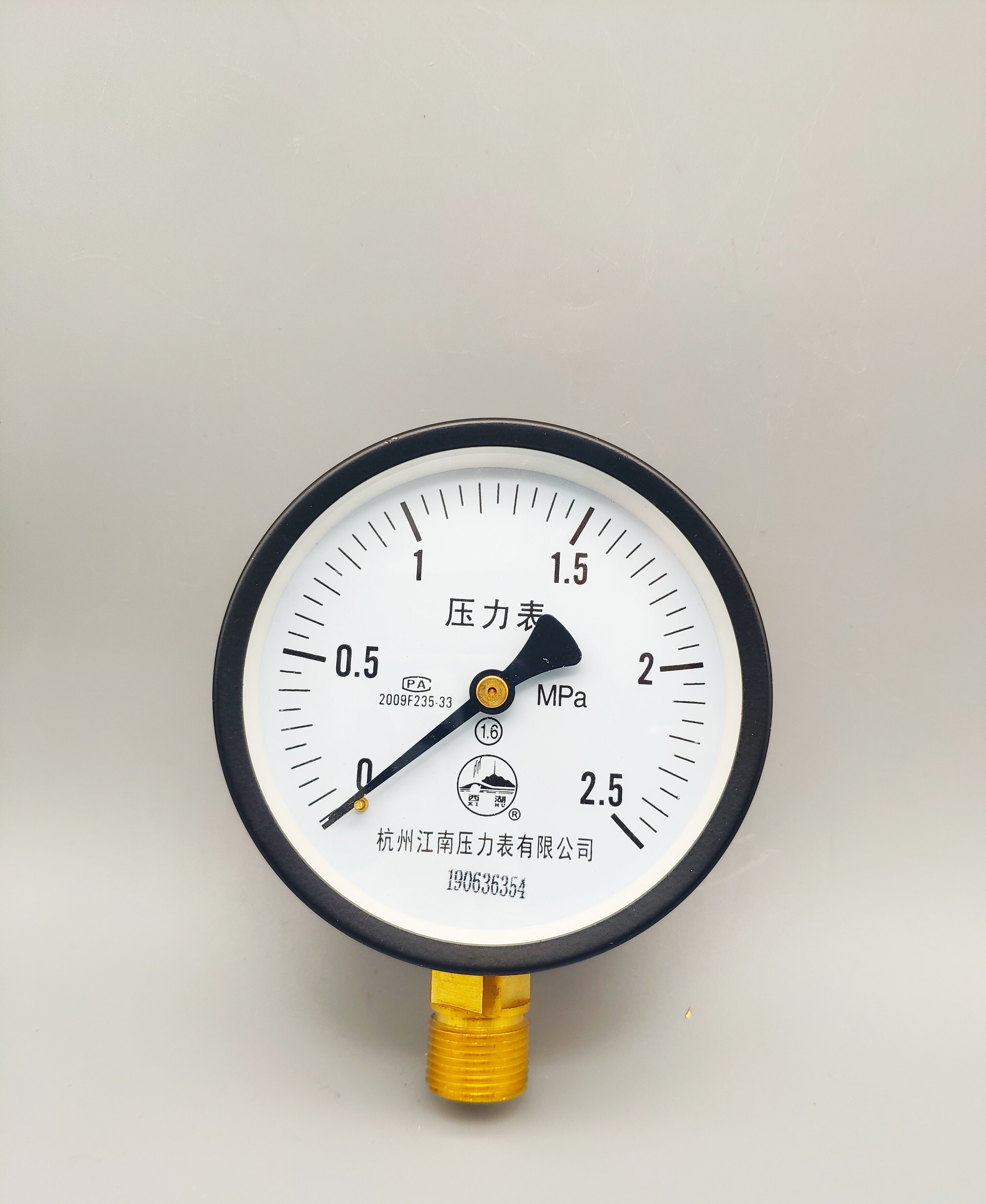 y10025mpa普通压力表