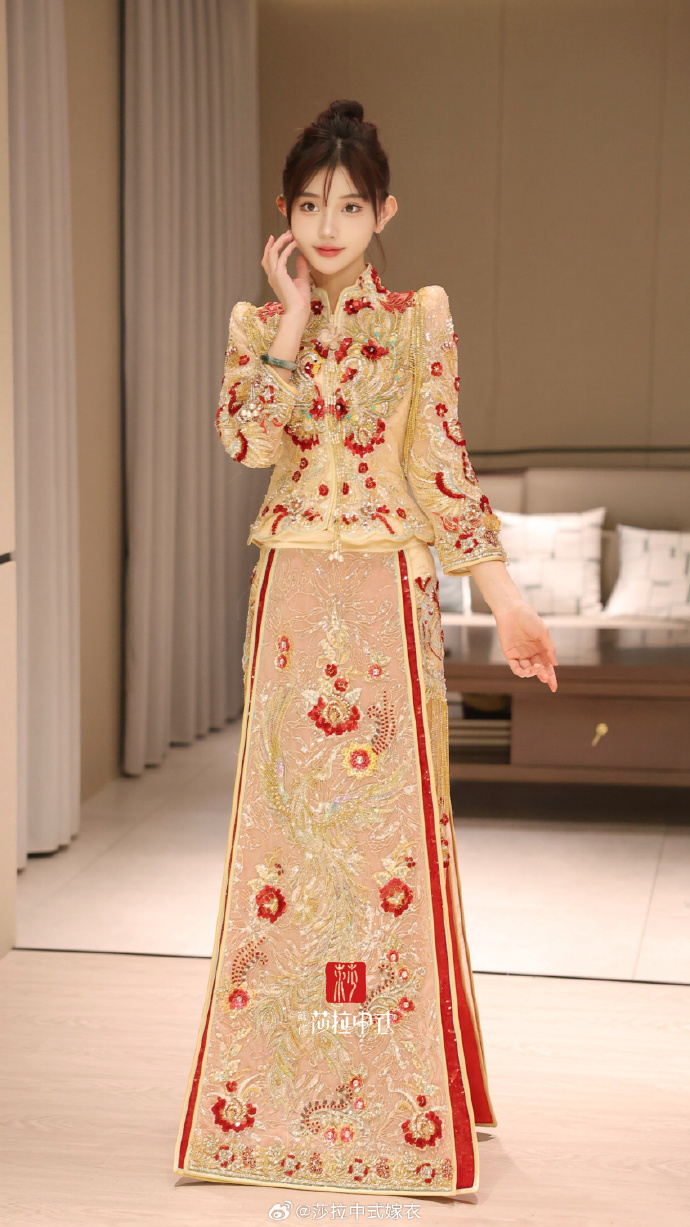 中式嫁衣##婚纱礼服馆##中式婚礼##备婚攻略##中式婚服##高级定制