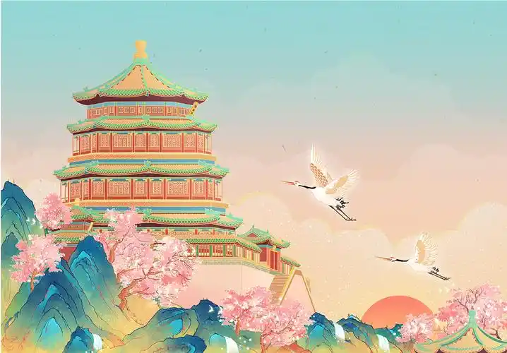 故宫|笔下古今 超话北京|插画|商业插画|旅绘师远妄 - 原创作品 - 站