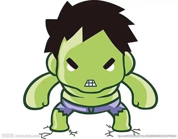 浩克简笔画简单 浩克简笔画画简单又漂亮_简笔画-绘画者图库