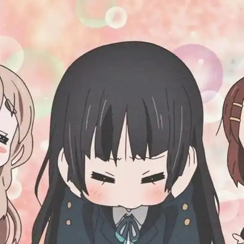 头像三人超萌闺蜜