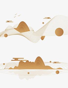 线中国风线条素材_线中国风线条图片元素-觅元素