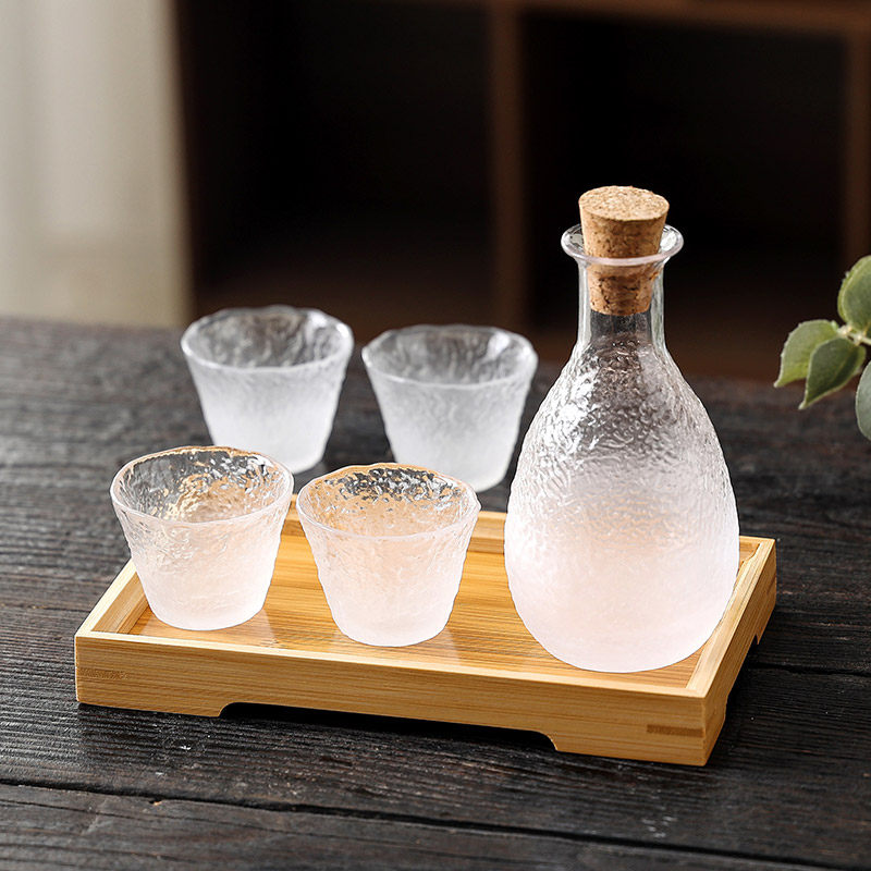 云雾冰露系列白酒杯子家用小号一两烈酒杯玻璃小酒杯清酒酒具酒盅