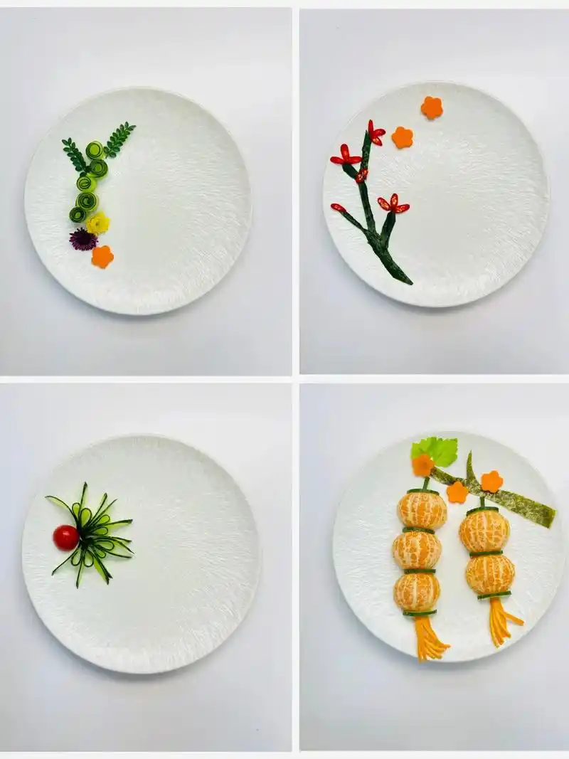 图文伙伴计划 #摆盘技巧 #年夜饭摆盘 #拼盘,#美食教程 - 抖音