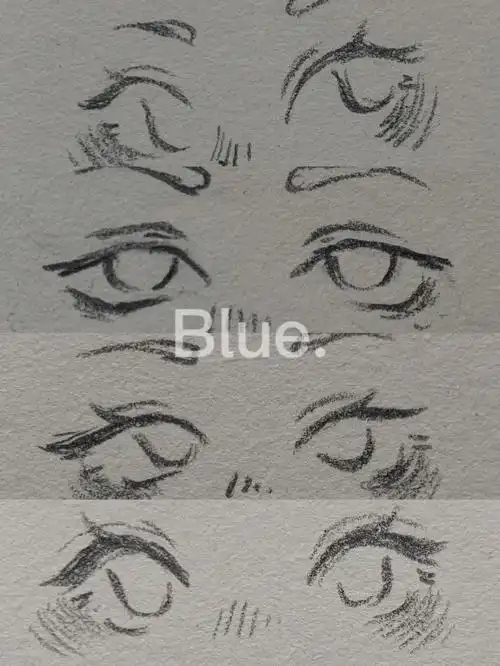 加了水印了#摸鱼  #眼睛画法  #眼睛教程  #手绘  #画渣本渣