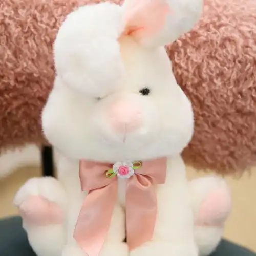 兔子毛绒玩具垂耳兔韩国可爱超大号超萌大耳兔子玩偶纯白色布娃娃