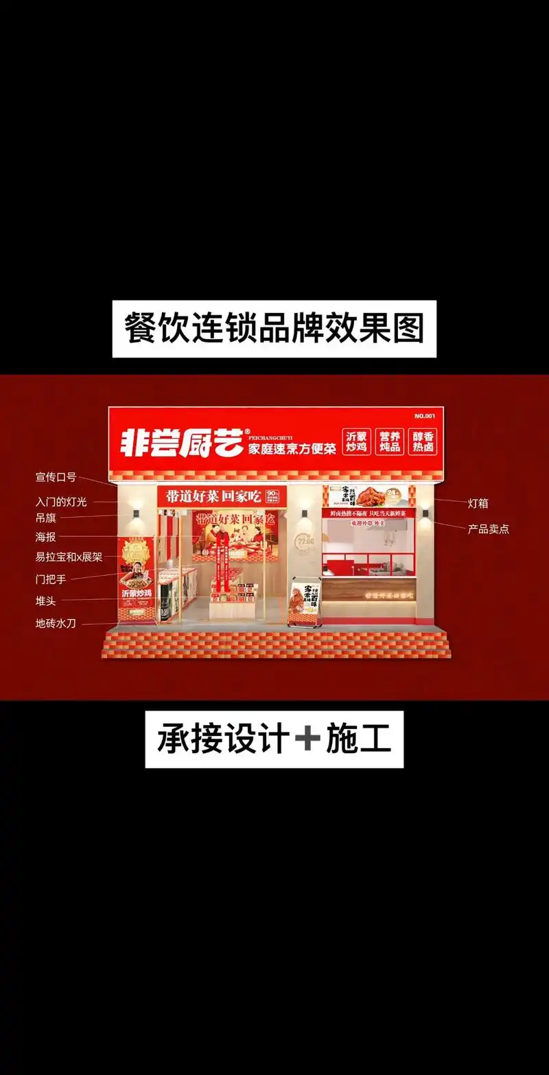 承接全国各行各业店铺门头广告效果图设 - 抖音
