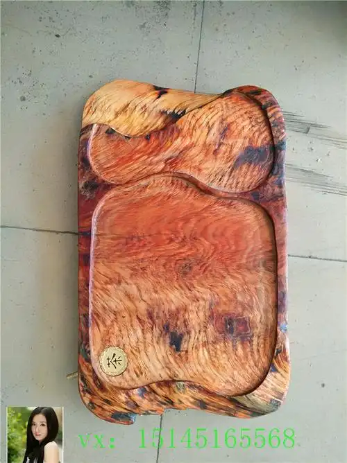 琥珀木茶台茶几茶桌小茶盘茶海北沉香精品根雕茶具高油明子摆件