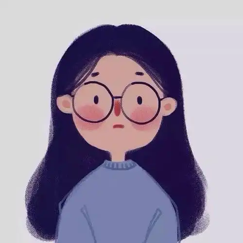 想找戴眼镜的女孩子滴头像