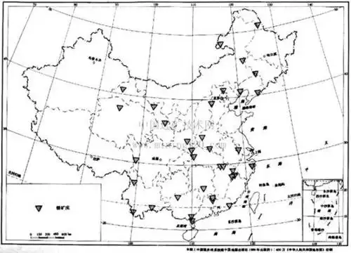 中国银矿储量分布状况