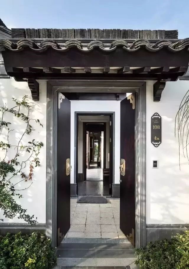 45款中式大门,中式的优雅与从容(6)