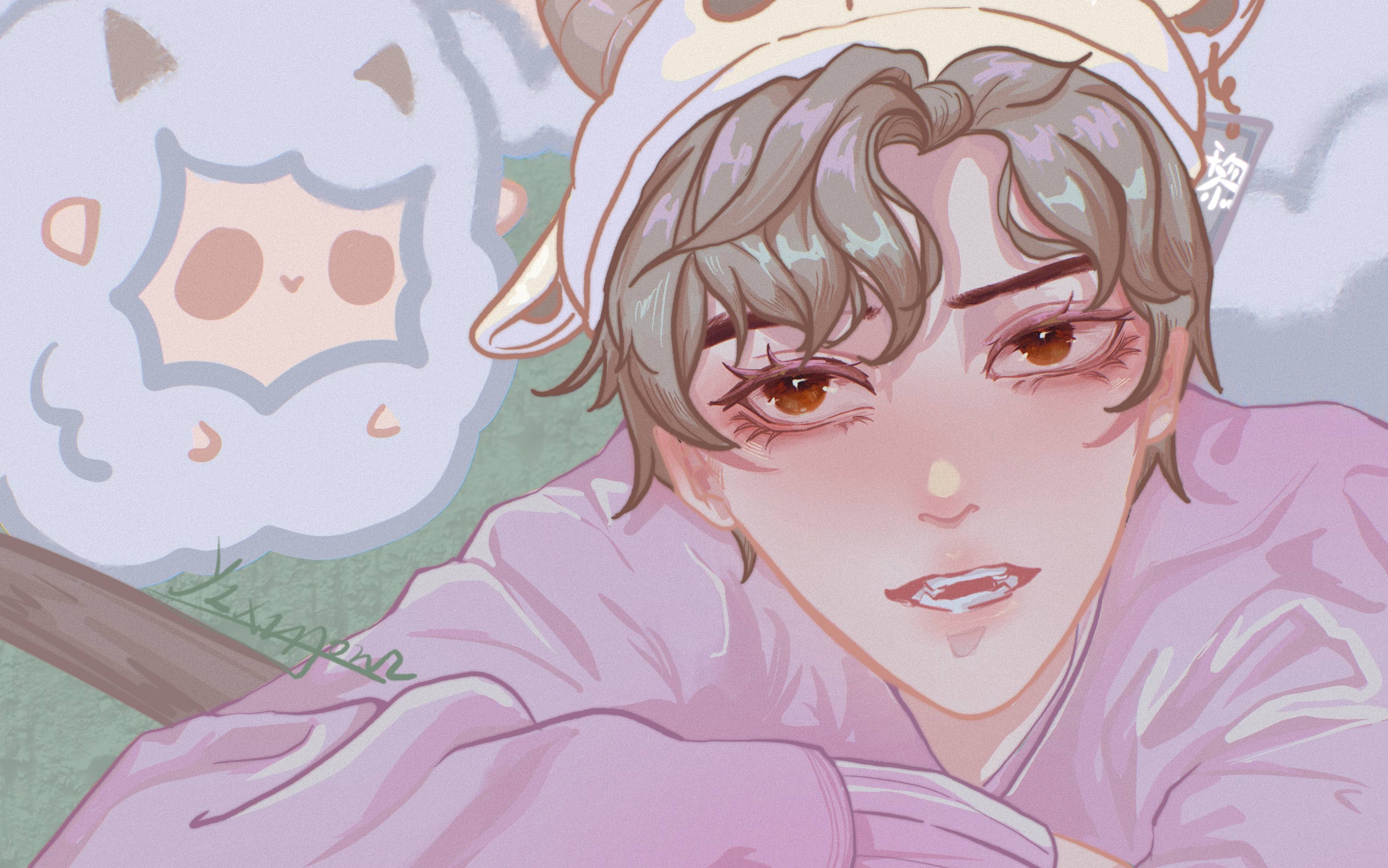 【procreate】赵锦辛绘画过程